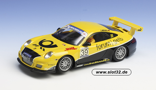 Ninco Porsche 997 forum gelb